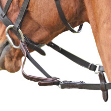 (Pony, Havana) Shires Flexible Leather Horse Reins