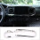 Central Console Dashboard Panel Cover Trim Stickers for  Tacoma 2016 2017 2018 2019 2020 (Silver) 3