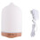 250ML Aromatherapy Essential Oil Diffuser Air Humidifier Cool with 7 Color LED Lights Ceramic Diffuser for Home-US Plug 1