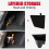 Rear Trunk Organizer Storage Box with Lid, Side Storage Protector Packets, Odorless Side Storage Bins for  Model 3 3