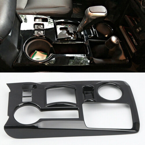Interior Gear Shift Panel Cover Trim for  4Runner 2010 - 2021 Bright Black 2