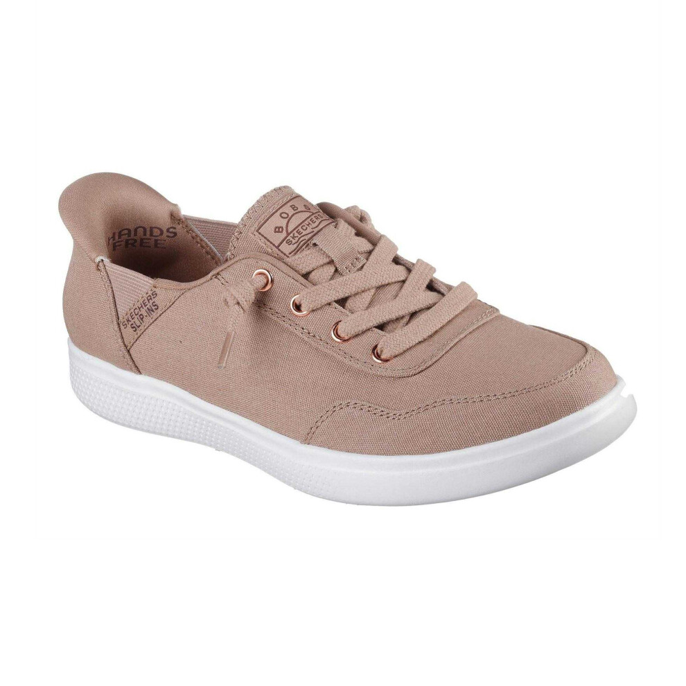 Skechers (2 Uk, Tan) Womens/Ladies Bobs Slip-In Trainers Multicoloured