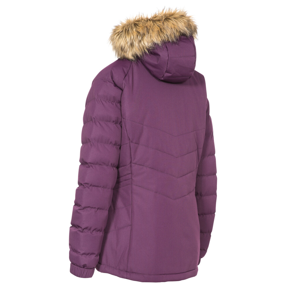 Trespass (6, Potent Purple) Women's Padded Casual Jacket - Nadina