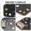 Amber DRL Module Front LED Projector Headlights Frame Color Changing Replace for  Ranger Lariat Raptor T9 2023-2025 2