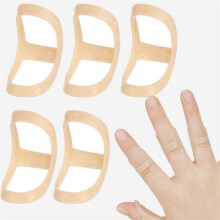 D-Fingerschiene, Fingerschiene, Unterstützung und Schutz bei Arthritis, Fingerstabilisierungsorthese, 6Er-Pack