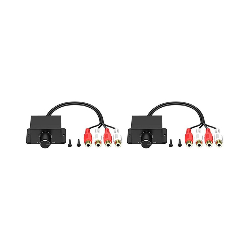 2X Audio Amplifier Car Knob Adapter Interior Bass Boost Volume Control Digital Stereo Universal Remote 6031595070844