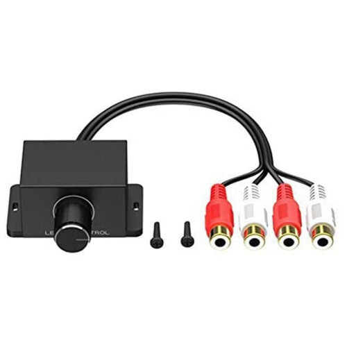 2X Audio Amplifier  Car Knob Adapter Interior Bass Boost Volume Control Digital Stereo Universal Remote 1