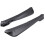 2Pcs Car Rear Bumper Lip Spoiler Diffuser Splitter Canard Protector Glossy,Auto Exterior Accessories 5