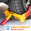 Tevlaphee Wheel Clamp Lock Heavy Duty Anti-Theft, Adjustable Security 5