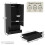 Vida Designs (Black) Denver 2 Door 2 Drawer Wardrobe Bedroom Storage 4