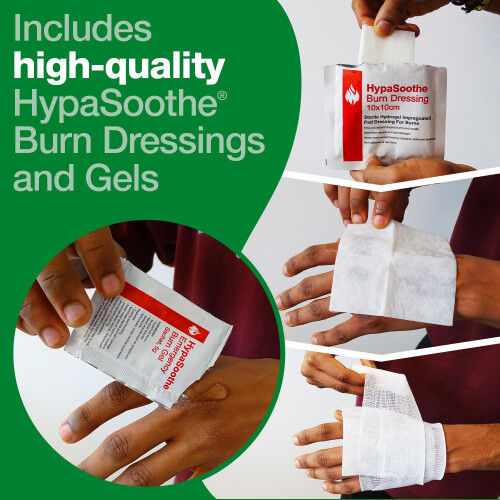 Safety First Aid Group HypaSoothe Burns Kit Refill, 2