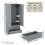 Vida Designs (Grey) Denver 2 Door 2 Drawer Wardrobe Bedroom Storage 5