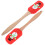 2St Professionele Bakspatels Van Silicium Met Hout Voor Thuis 1