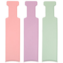 3St Haarverf Highlighting Comb Board Plastic Voor Styling Gebruik