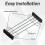 2PCS Camper Cabinet Cargo Net - Elastic Prevent Luggage Falling 2