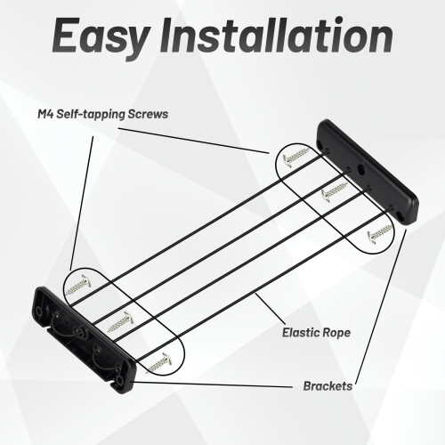 2PCS Camper Cabinet Cargo Net - Elastic Prevent Luggage Falling 1