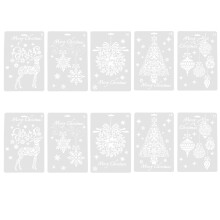 10St Kersttekening Templates Pet Stencils Voor Kinderen En DIY