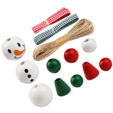 1Set Duurzame Kralen Voor Kerstknutselwerk En Decoratie