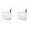 2Pièces Boîte Rangement Tiroirs Pour Cils Argentée Portable 1