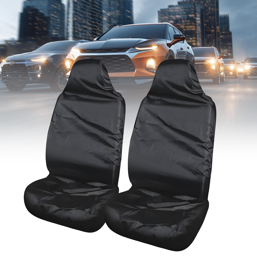 Catmeye 2-Pack Waterproof Nylon Car Seat Covers, Universal Front Seat 5004640009565