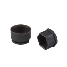 AUTOUTLET 20 Pcs Black Wheel Nut Caps Bolt Covers 17 mm Universal