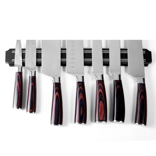 Knife Stand Magnetic Knife Holder Wall Storage Rack Home Magnet Multi-Purpose Kitchen Tool,M 2