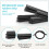 4PCS 28" Wiper Blade Refills - Universal Windscreen Wiper Rubber 4