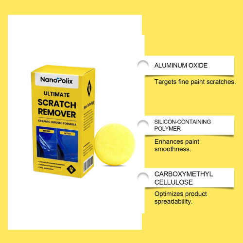 NanoPolix Scratch Remover- 100g, The Magic 60-Second Fix for AllCar