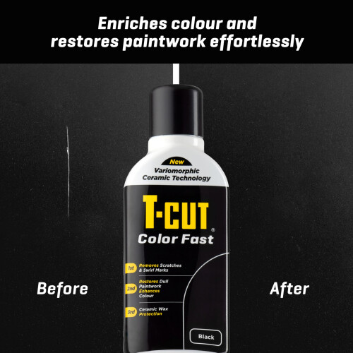 T-Cut Colour Fast 3-in-1 Paintwork Renovator, Black, 2