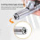 Offfay Grease Gun Coupler, Quick Release Grease Coupler, Single 3