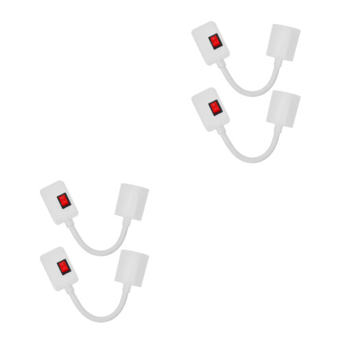 4Pièces Adaptateur Douille Lampe Flexible Pour Usage 2