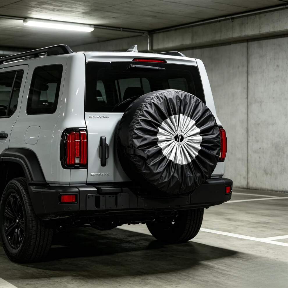Valicaer Car Spare Tire Covers,Auto Wheel Protection Cover Tires 5000952373509
