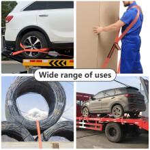 Aselected Heavy Duty Ratchet Straps, Cam Buckle Tie Down and Car