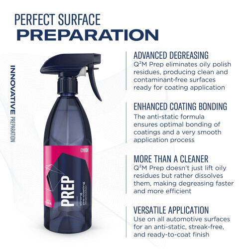 GYEON Q²M Prep Panel Wipe, Ceramic Coating Prep Degreaser, 1000ml 1