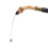 sourcing map 101cm 39.8" Length Coated Motorcycle Throttle Cable Wire 5