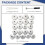 DASBET 23PCS Oil Filter Removal Cap Wrench Garage Socket Set 2