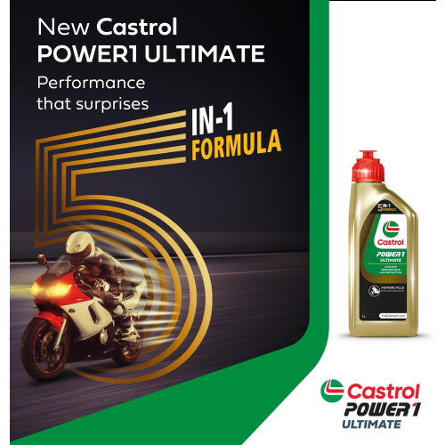 Castrol Castrol POWER1 ULTIMATE 2T Motorcycle Oil 1