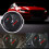 Gebildet Fuel Level Indicator, 2 Inch 52 mm E-1/2-F Pointer Universal 6