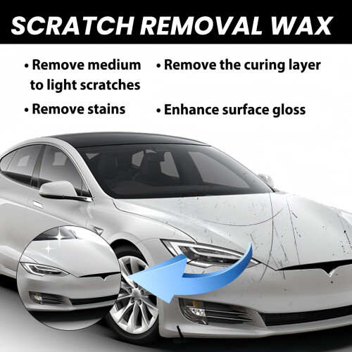 Car Scratch Remover Kit,120 ml Car Scratch Repair Paste & Removal 2