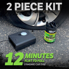 Slime 50138-51 Smart Repair Plus Kit, Emergency Flat Tyre Puncture