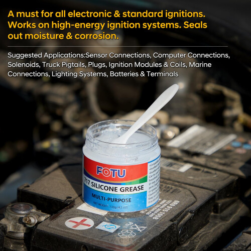 FOTU 717 100% Silicone Dielectric Grease Waterproof Multi-Purpose 1