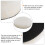 sourcing map 3pcs Wool Buffing Pads, 4 inch Polishing Pad Car Auto 4