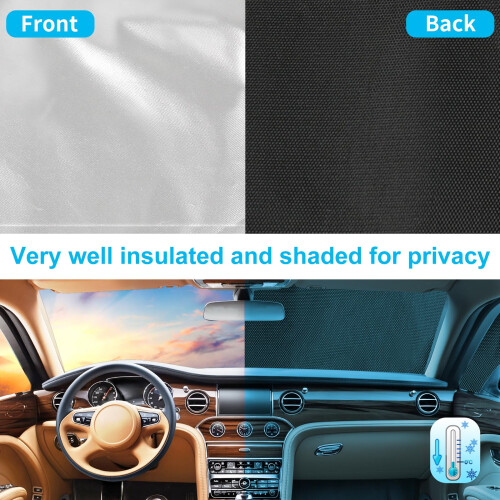 Opaltool External Thermal Windscreen Cover for VW Transporter T5, 2