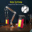 LED Rechargeable Work Light, Portable Magnetic Torch, 7 Lighting 5