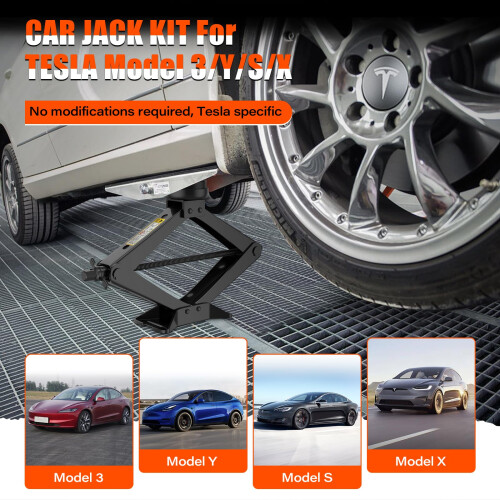 IMAYCC Car Jack Kit for Tesla Model Y Model 3/S/X Lifting Jack,2.5 1