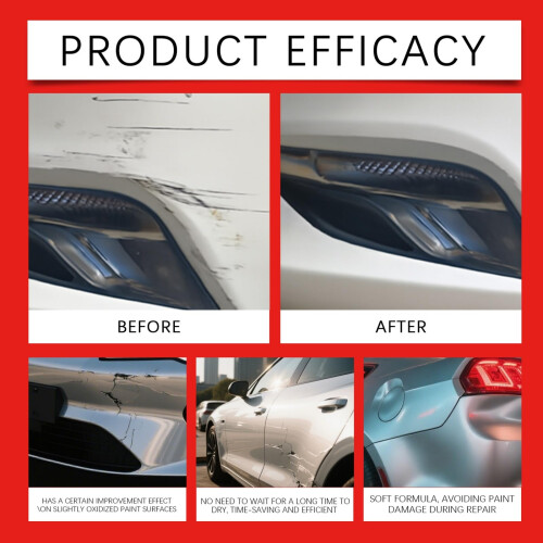 Car Scratch Remover Kit,Deep Scratch Repair Kit for Cars,Effective & 1