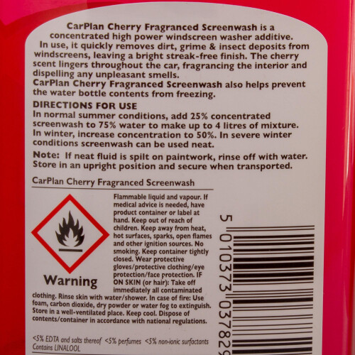 CarPlan CarPlan Fragranced Car Screenwash Concentrated - 1L 2