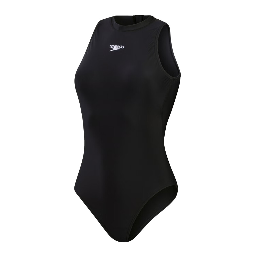 Speedo (34 In, Black) Womens/Ladies Hydrasuit One Piece Swimsuit