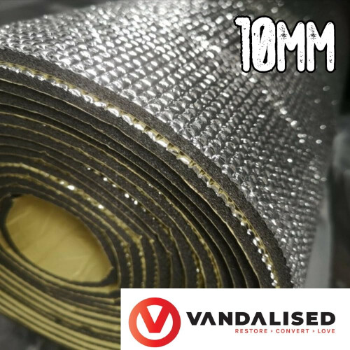 10mm Thick- UltraTherm Foil-Faced Insulation Foam – 2