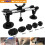 Manelord Auto Dent Puller Set with Double Pole Bridge Dent Repair Kit 4